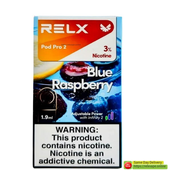 RELX Pod Pro 2 Blue Raspberry 3% in uae