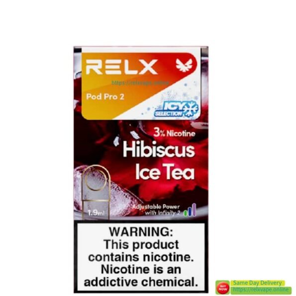 RELX Pod Pro 2 Hibiscus Ice Tea 3% in uae