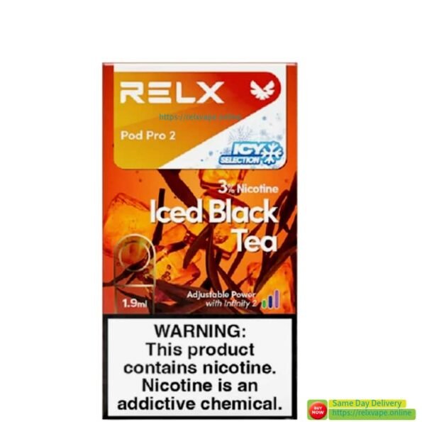 RELX Pod Pro 2 Iced Black Tea 3% in uae