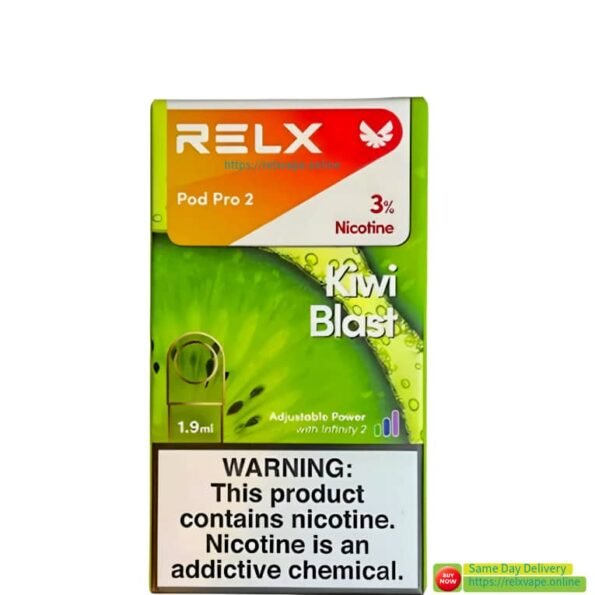 RELX Pod Pro 2 Kiwi Blast 3% in uae