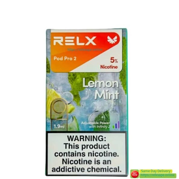 Relx Pod Pro 2 Lemon Mint 5% in UAE