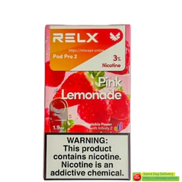 RELX Pod Pro 2 Pink Lemonade 3% in uae