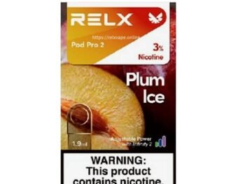 RELX Pod Pro 2 Plum Ice 3% in UAE