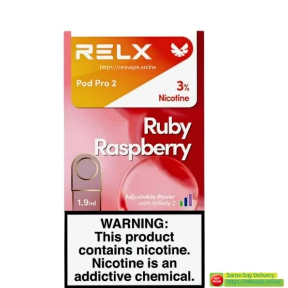 RELX Pod Pro 2 Ruby Raspberry 3% in uae