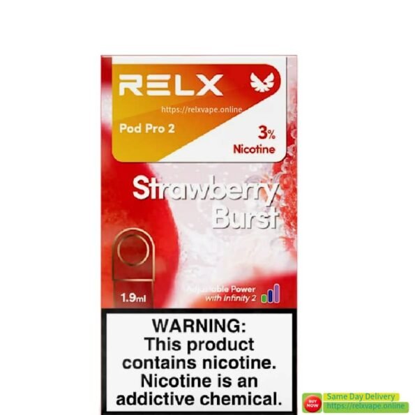 RELX Pod Pro 2 Strawberry Burst 3% in UAE