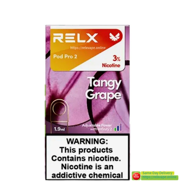 RELX Pod Pro 2 Tangy Grape 3% in uae