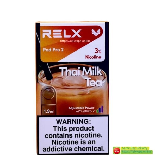 RELX Pod Pro 2 Thai Milk Tea 3% in UAE