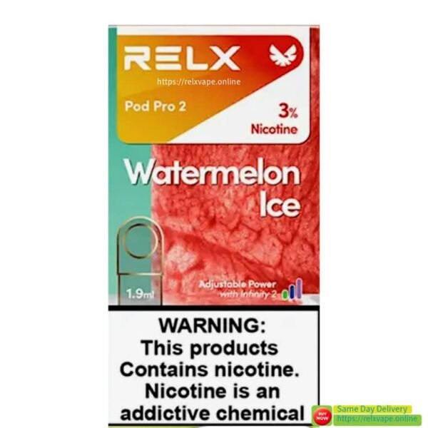 Relx Pod Pro 2 Watermelon Ice 3% in UAE